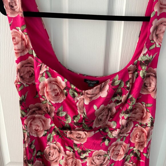 Wild Fable Pink Floral Maxi Dress - NWT - Picture 6 of 7